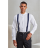 CLIP-ON TROUSER BRACES/SUSPENDERS