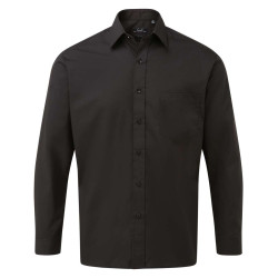 MEN'S LONG SLEEVE POPLIN SHIRT
