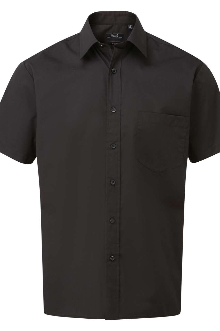 MEN'S SHORT SLEEVE POPLIN SHIRT