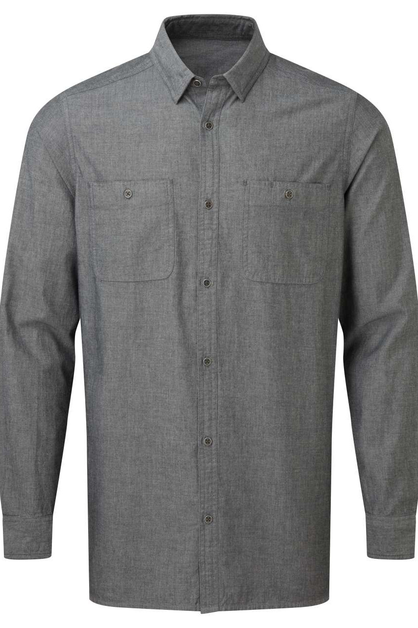 MEN'S ORGANIC CHAMBRAY FAIRTRADE SHIRT