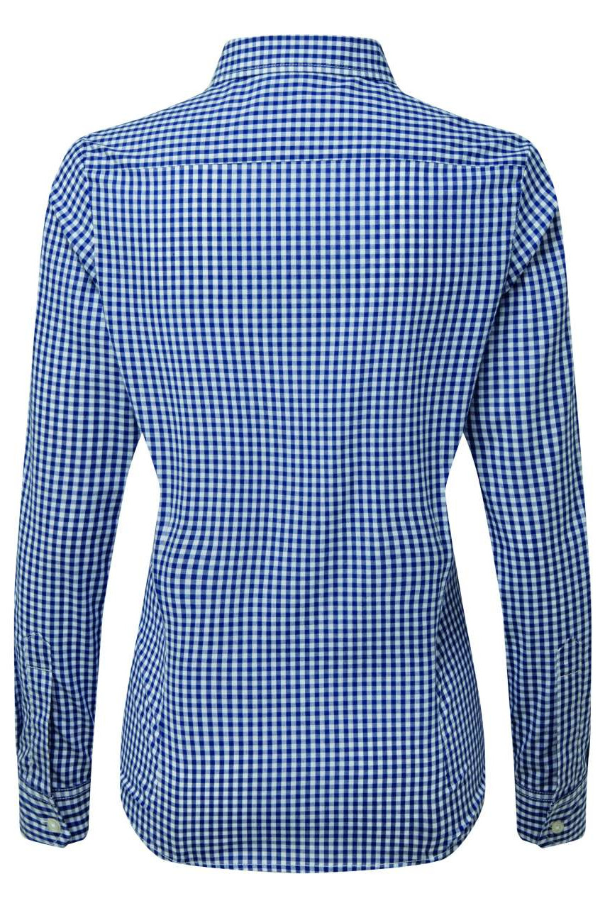 'MAXTON' CHECK WOMEN'S LONG SLEEVE SHIRT