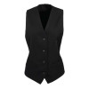 WOMEN'S LINED POLYESTER WAISTCOAT