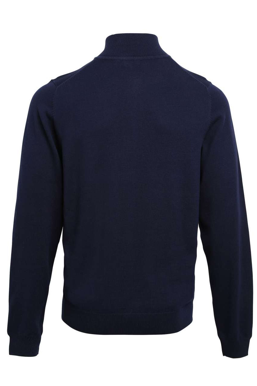 MEN'S QUARTER-ZIP KNITTED SWEATER