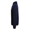 MEN'S QUARTER-ZIP KNITTED SWEATER