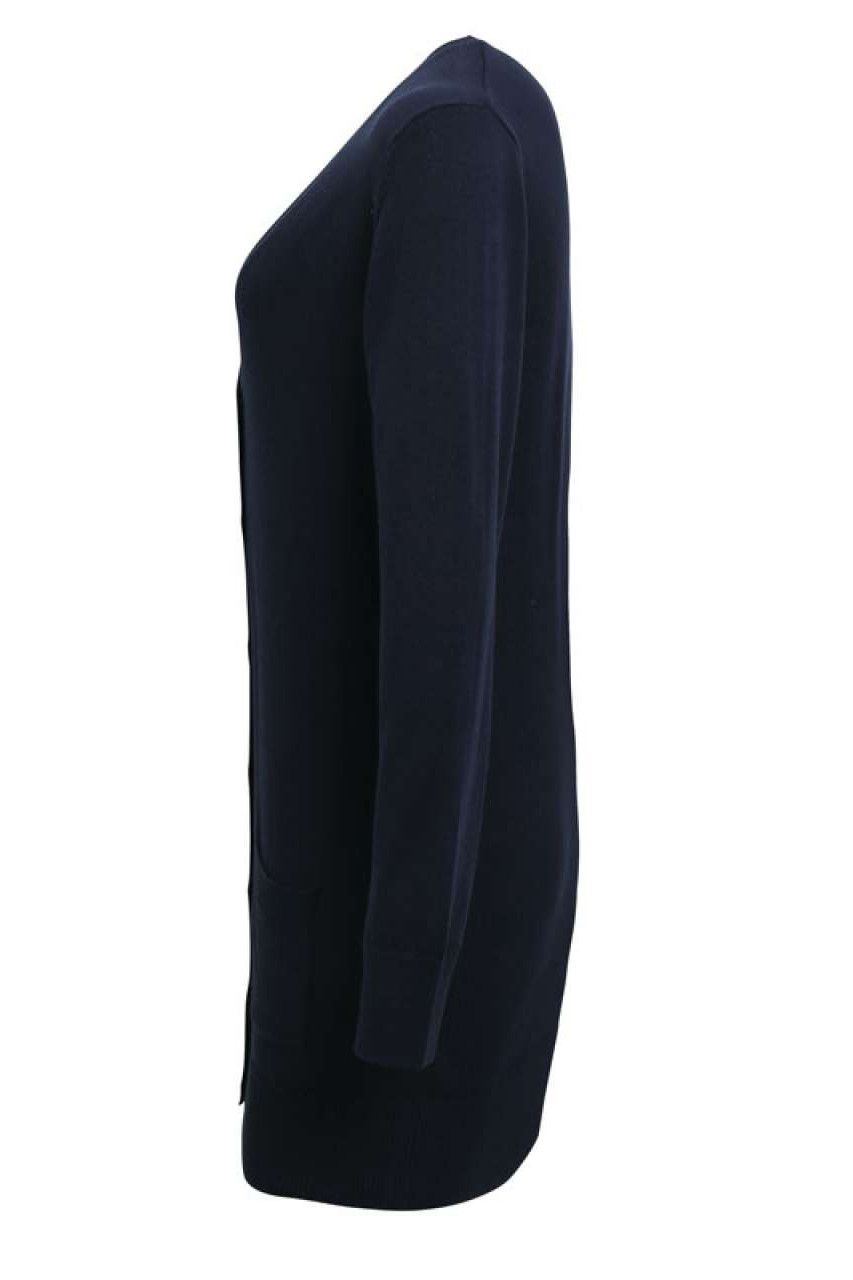 WOMEN'S LONG LENGTH KNITTED CARDIGAN