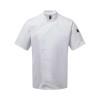 CHEF'S ZIP-CLOSE SHORT SLEEVE JACKET