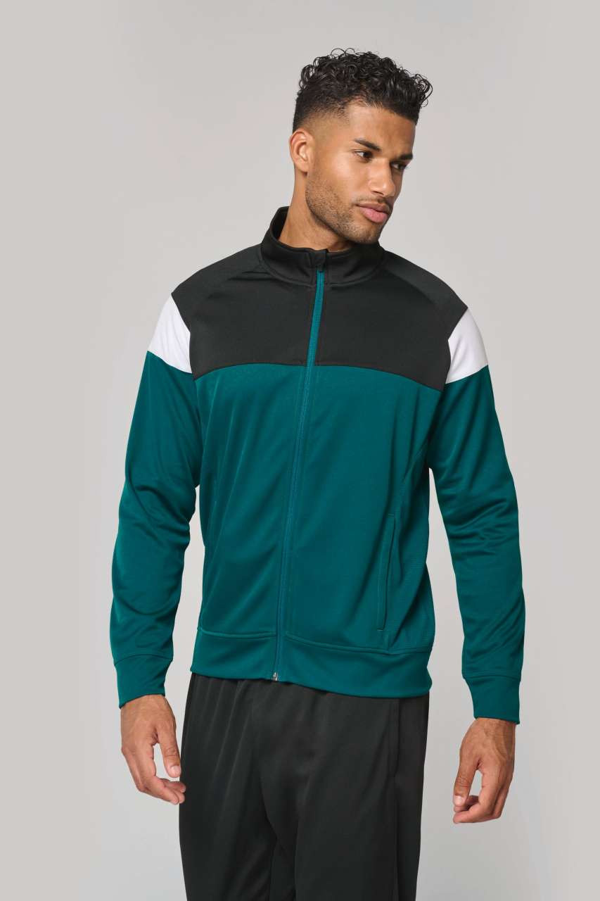 ADULT ZIPPED TRACKSUIT JACKET