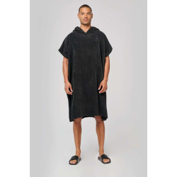 UNISEX HOODED TOWELLING PONCHO