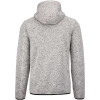 MEN'S HEATHER HOODED JACKET