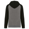 ADULT TWO-TONE HOODED SWEATSHIRT