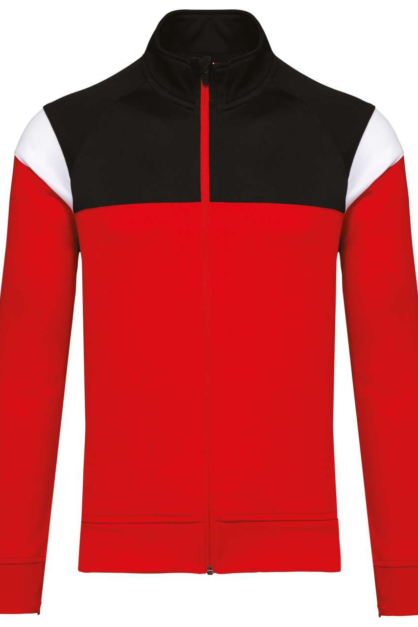 ADULT ZIPPED TRACKSUIT JACKET