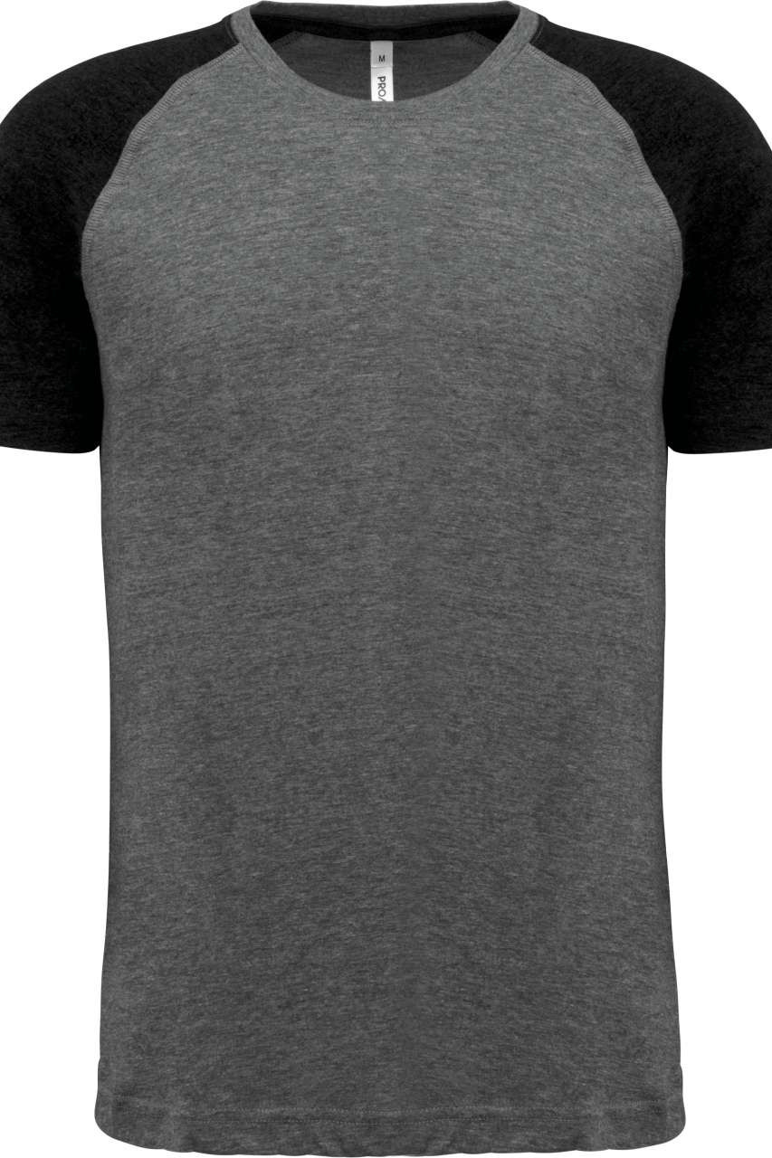 ADULT TRIBLEND TWO-TONE SPORTS SHORT-SLEEVED T-SHIRT