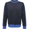 CONTRAST CREW SWEATSHIRT