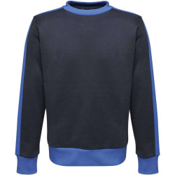 CONTRAST CREW SWEATSHIRT