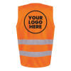HI VIS ESSENTIAL EASY PRINT VEST