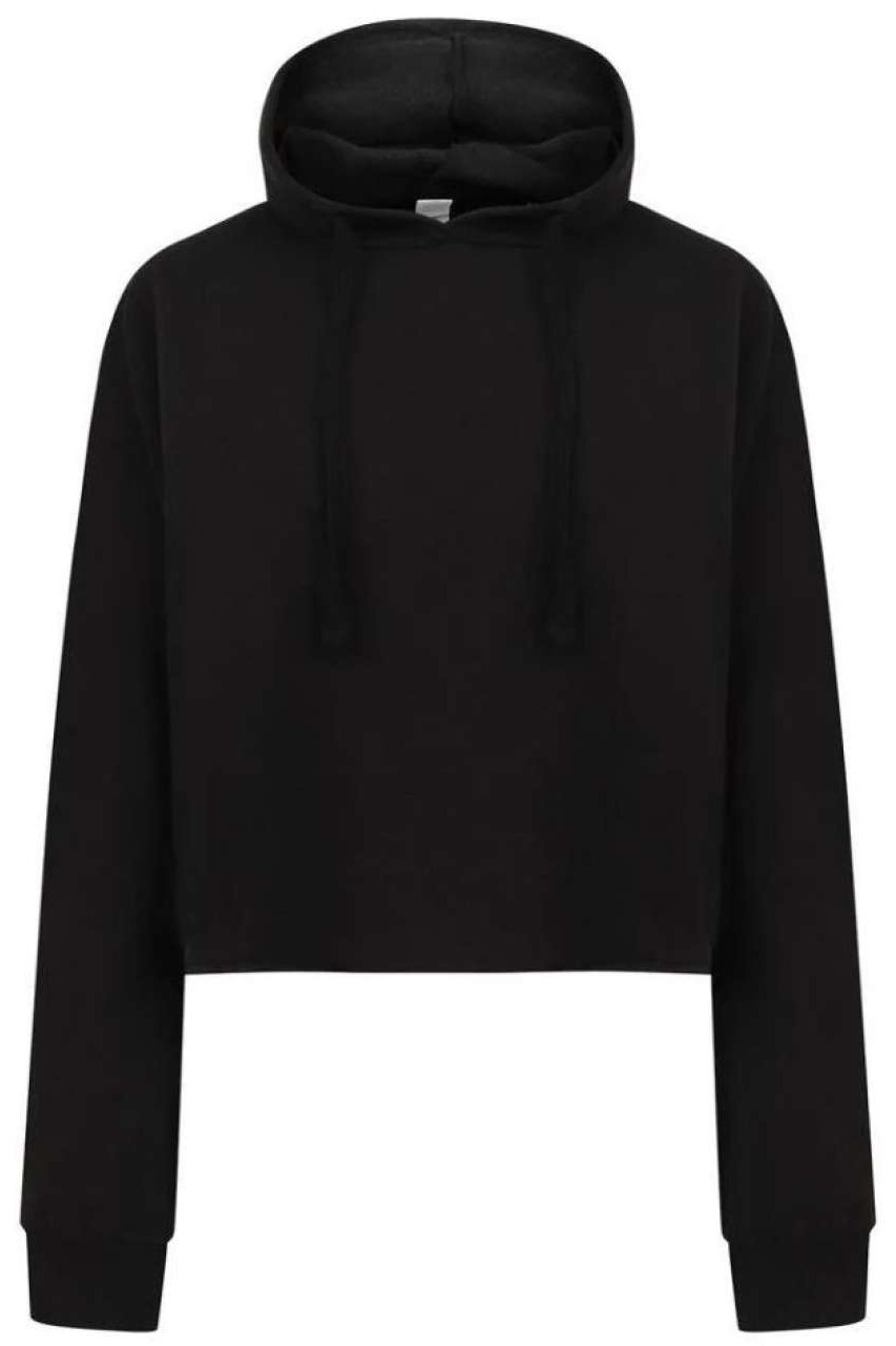 WOMEN'S CROPPED SLOUNGE HOODY