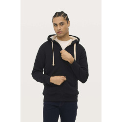 SOL'S SHERPA - UNISEX ZIPPED JACKET WITH "SHERPA" LINING