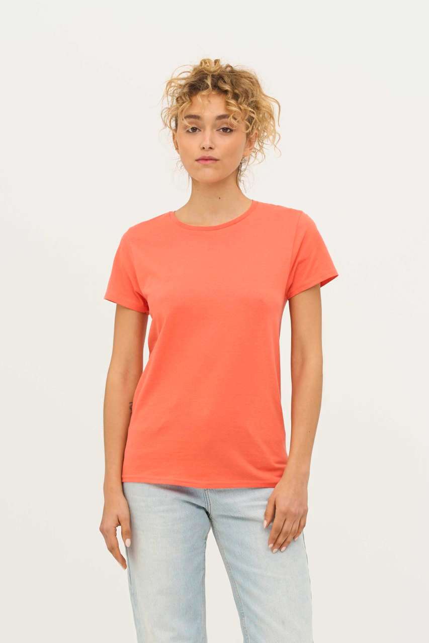 SOL'S CRUSADER WOMEN - ROUND-NECK FITTED JERSEY T-SHIRT