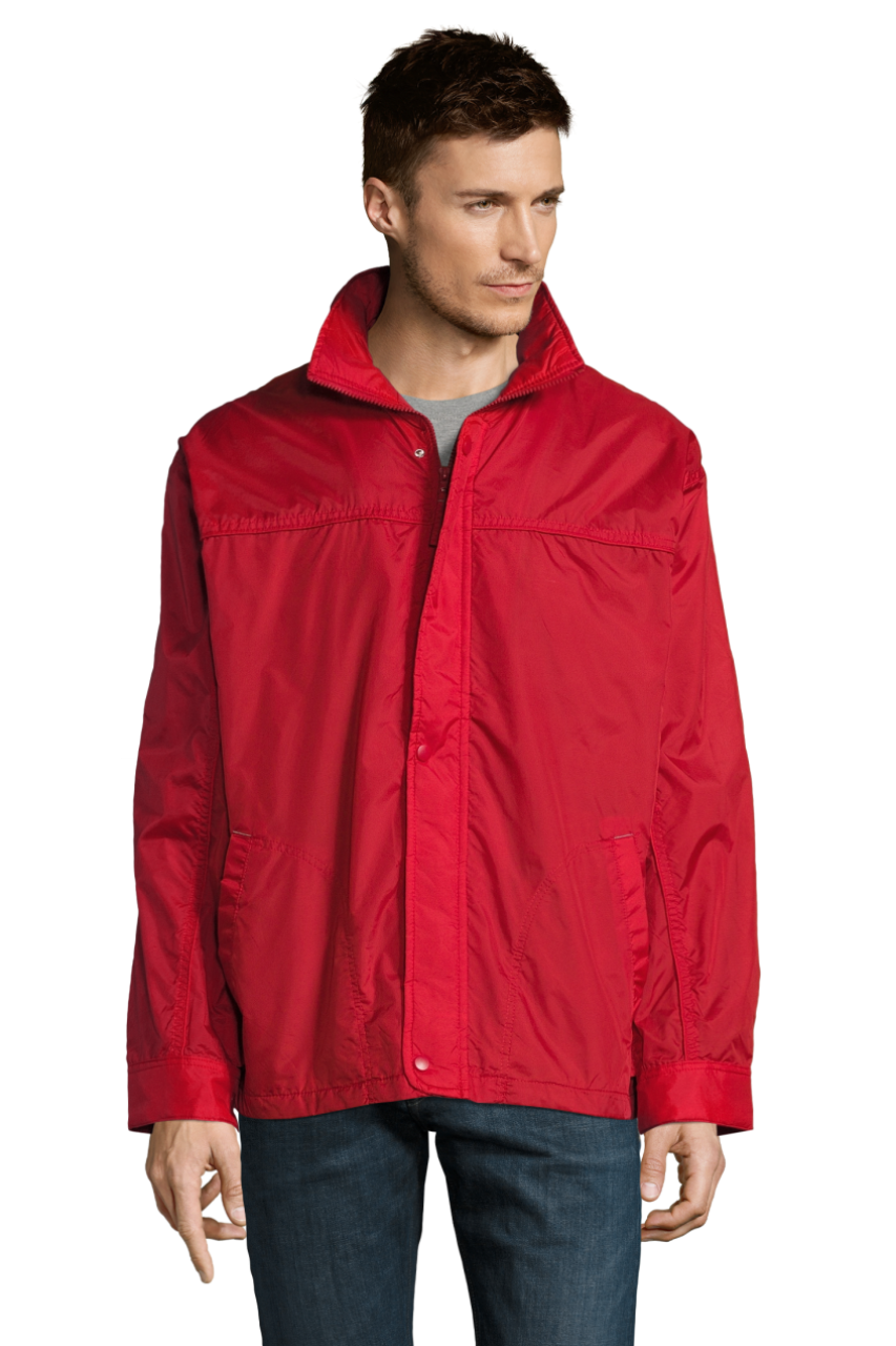 SOL'S MISTRAL - JERSEY-LINED WATER REPELLENT WINDBREAKER