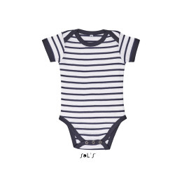 SOL'S MILES BABY - STRIPED BODYSUIT