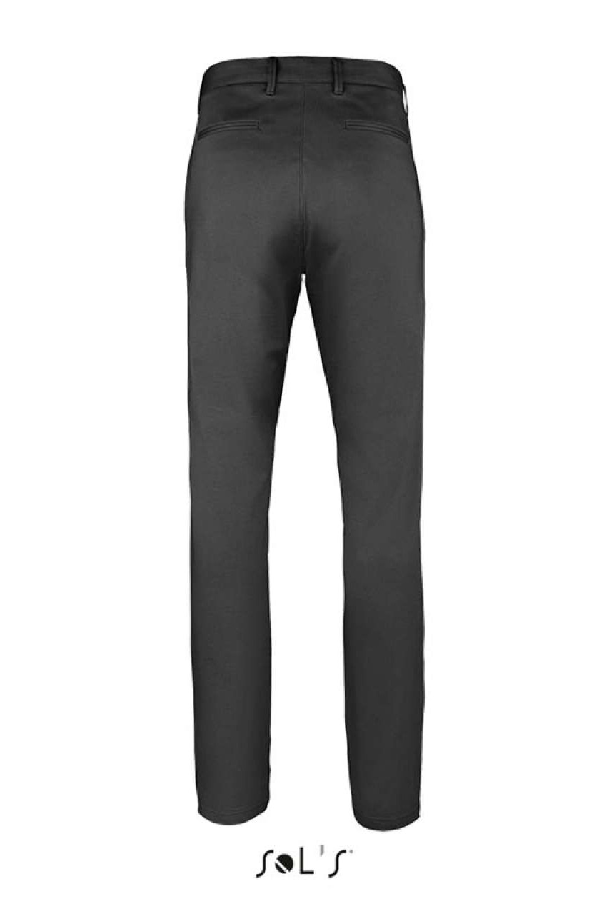 SOL'S JARED MEN - SATIN STRETCH TROUSERS