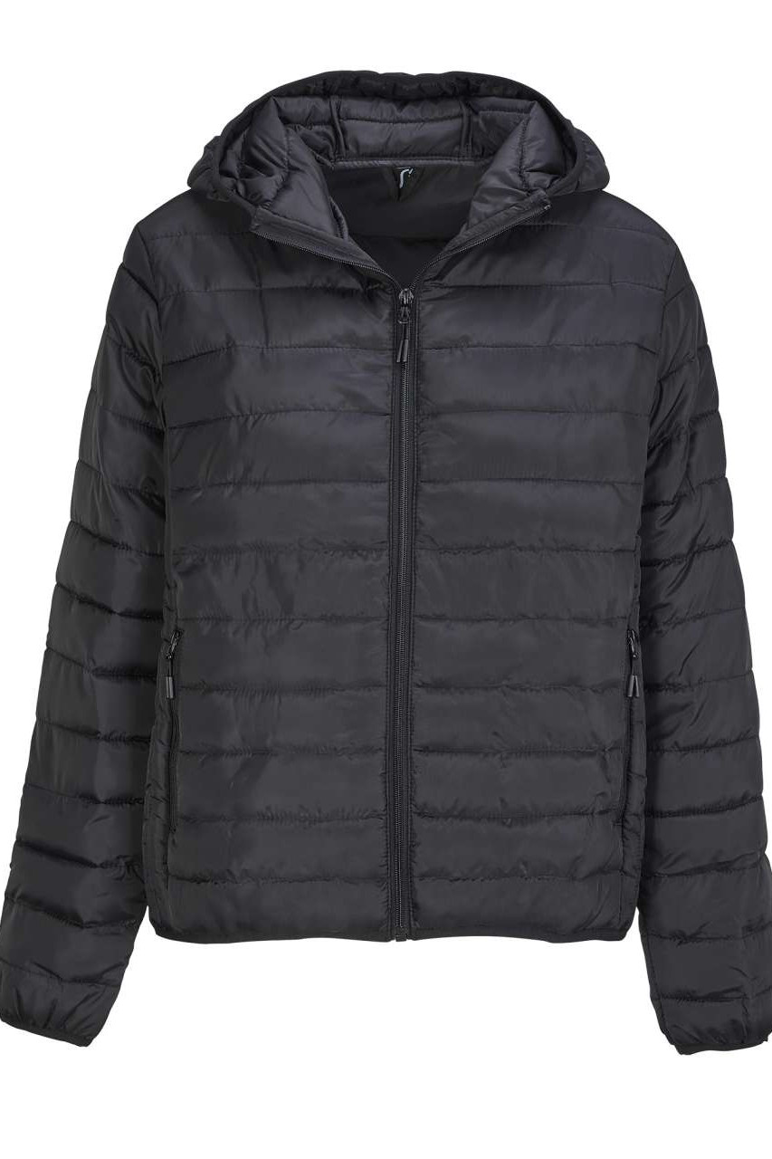SOL'S STREAM HOODED WOMEN - LIGHTWEIGHT HOODED PADDED JACKET