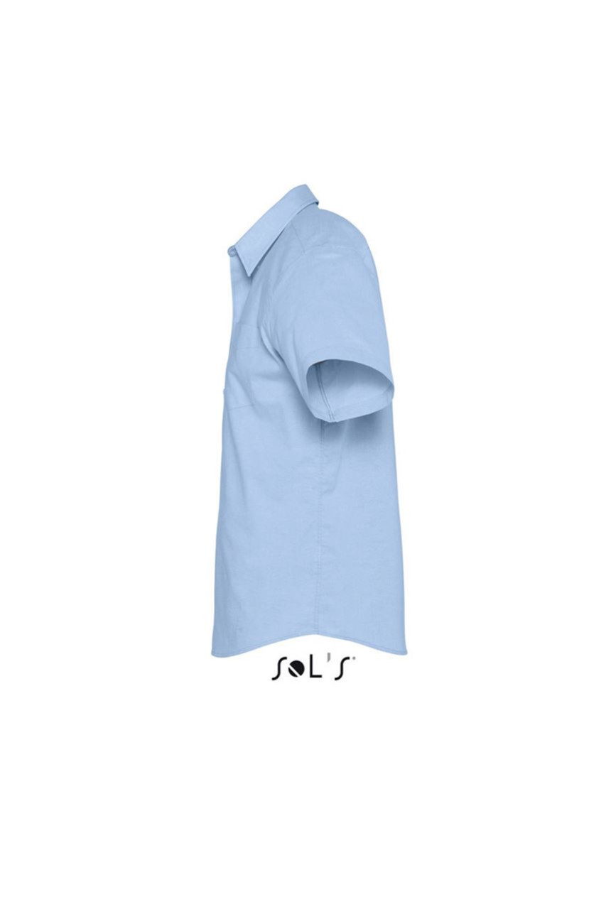 SOL'S BRISBANE - SHORT SLEEVE OXFORD MEN'S SHIRT