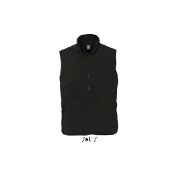 SOL'S NORWAY - UNISEX SLEEVELESS FLEECE CARDIGAN
