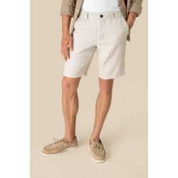 MEN'S LINEN BERMUDA