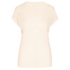 LADIES' V-NECK LINEN T-SHIRT