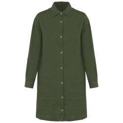 LADIES' LINEN DRESS SHIRT