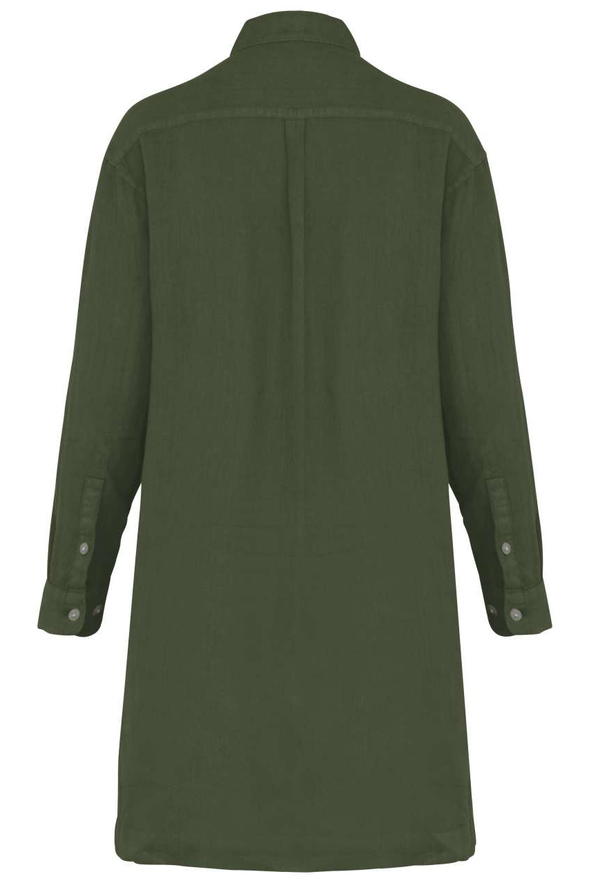 LADIES' LINEN DRESS SHIRT