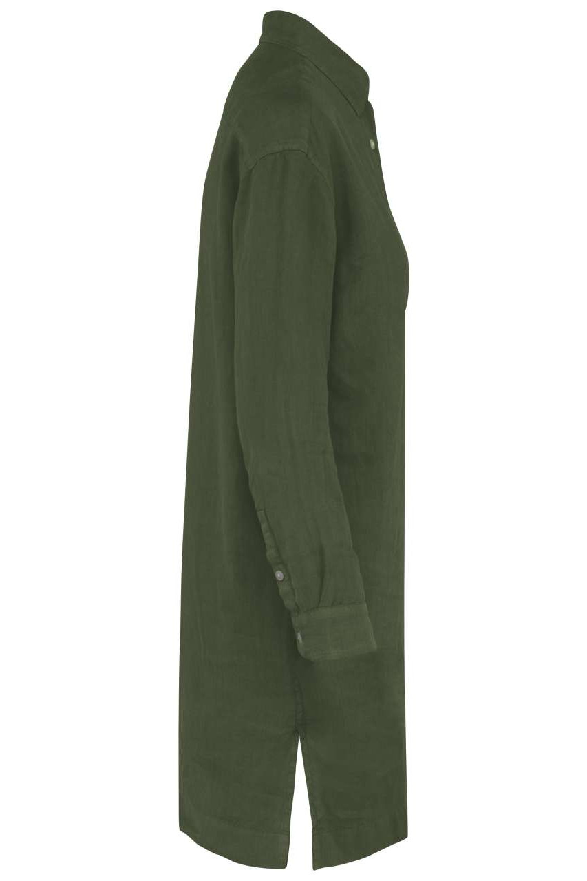 LADIES' LINEN DRESS SHIRT