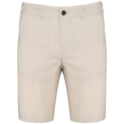 MEN'S LINEN BERMUDA