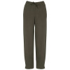 ECO-FRIENDLY LADIES' LINEN WASHED EFFECT TROUSERS