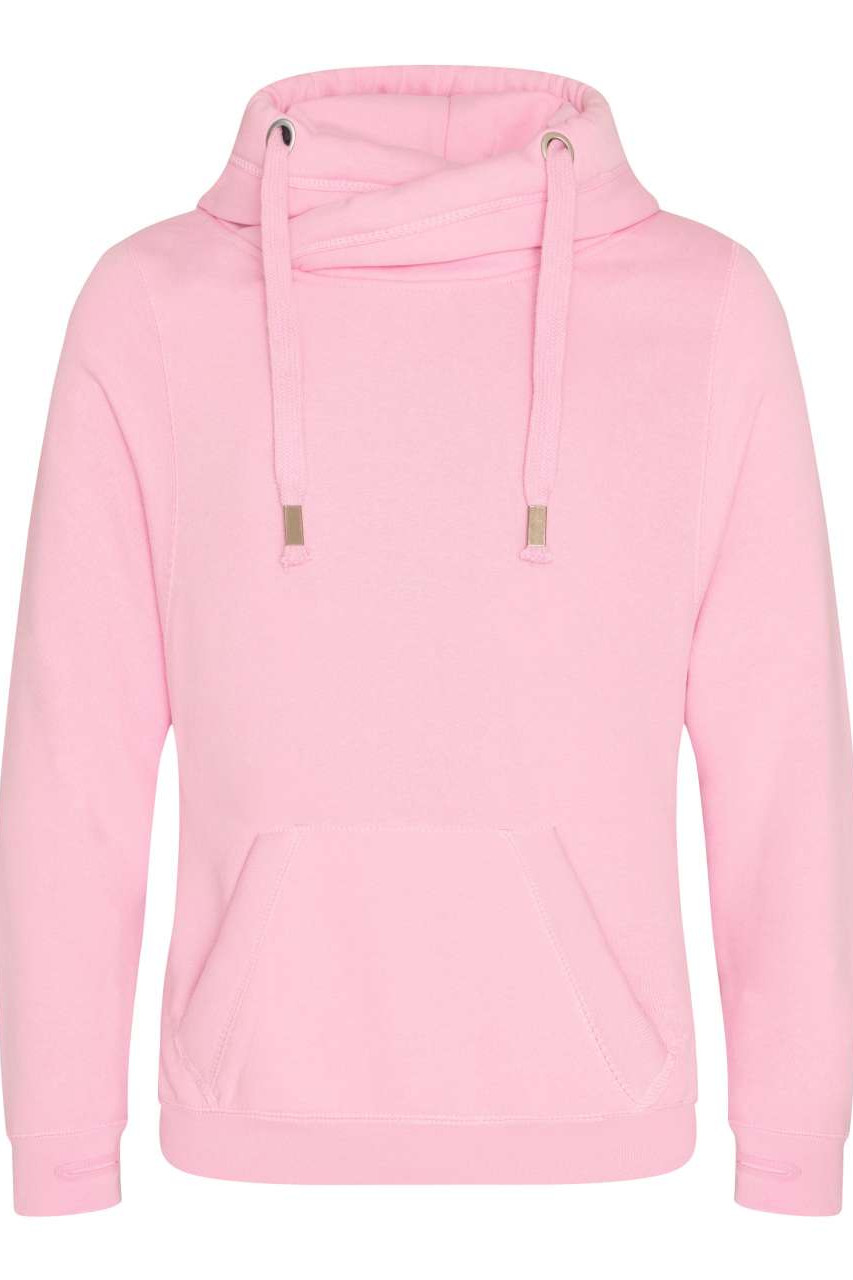 CROSS NECK HOODIE