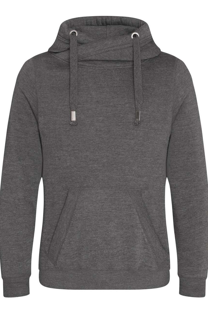 CROSS NECK HOODIE
