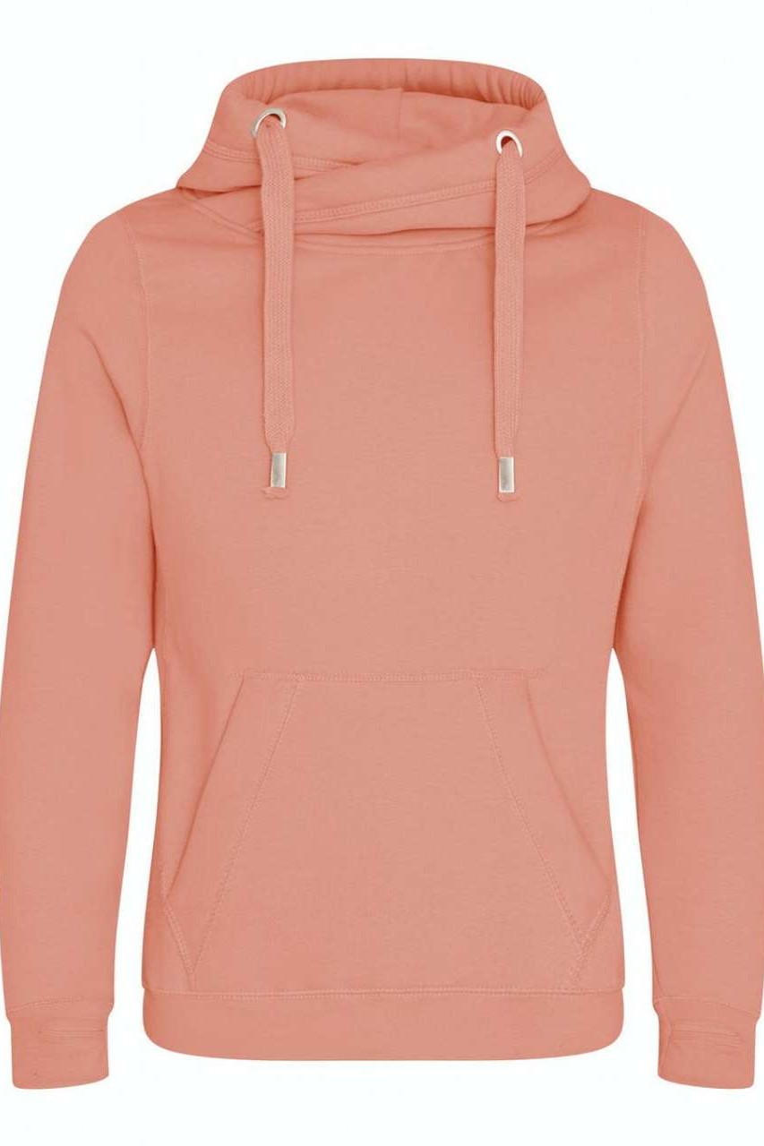 CROSS NECK HOODIE