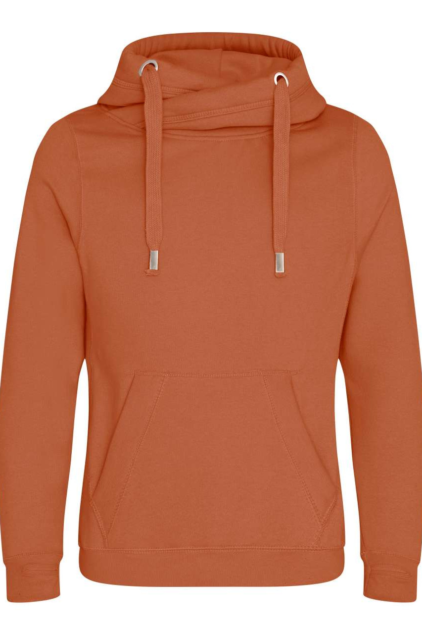 CROSS NECK HOODIE