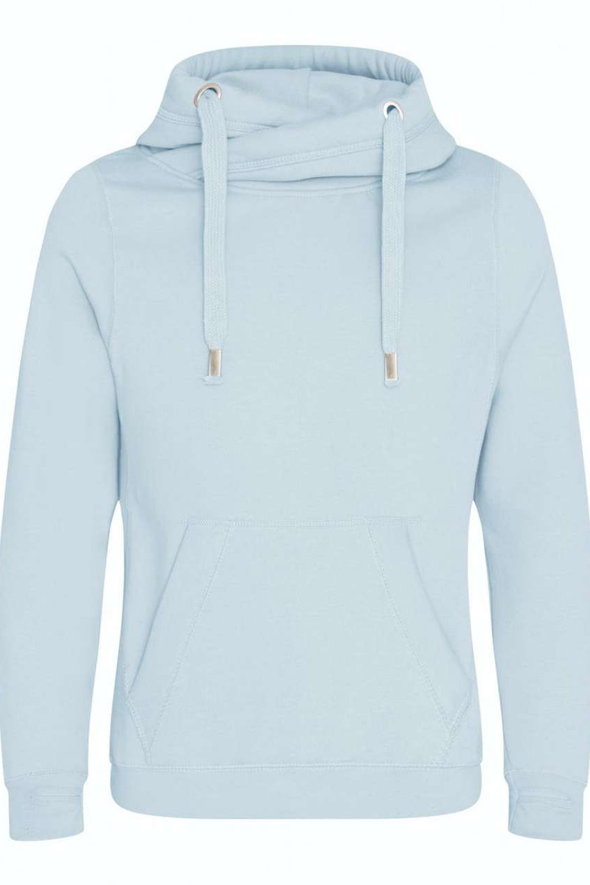 CROSS NECK HOODIE