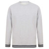SWEAT WITH STRIPE CUFFS