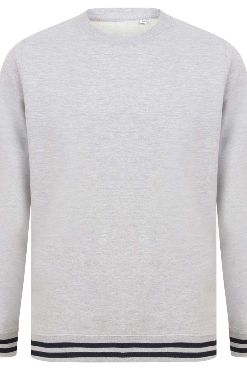 SWEAT WITH STRIPE CUFFS