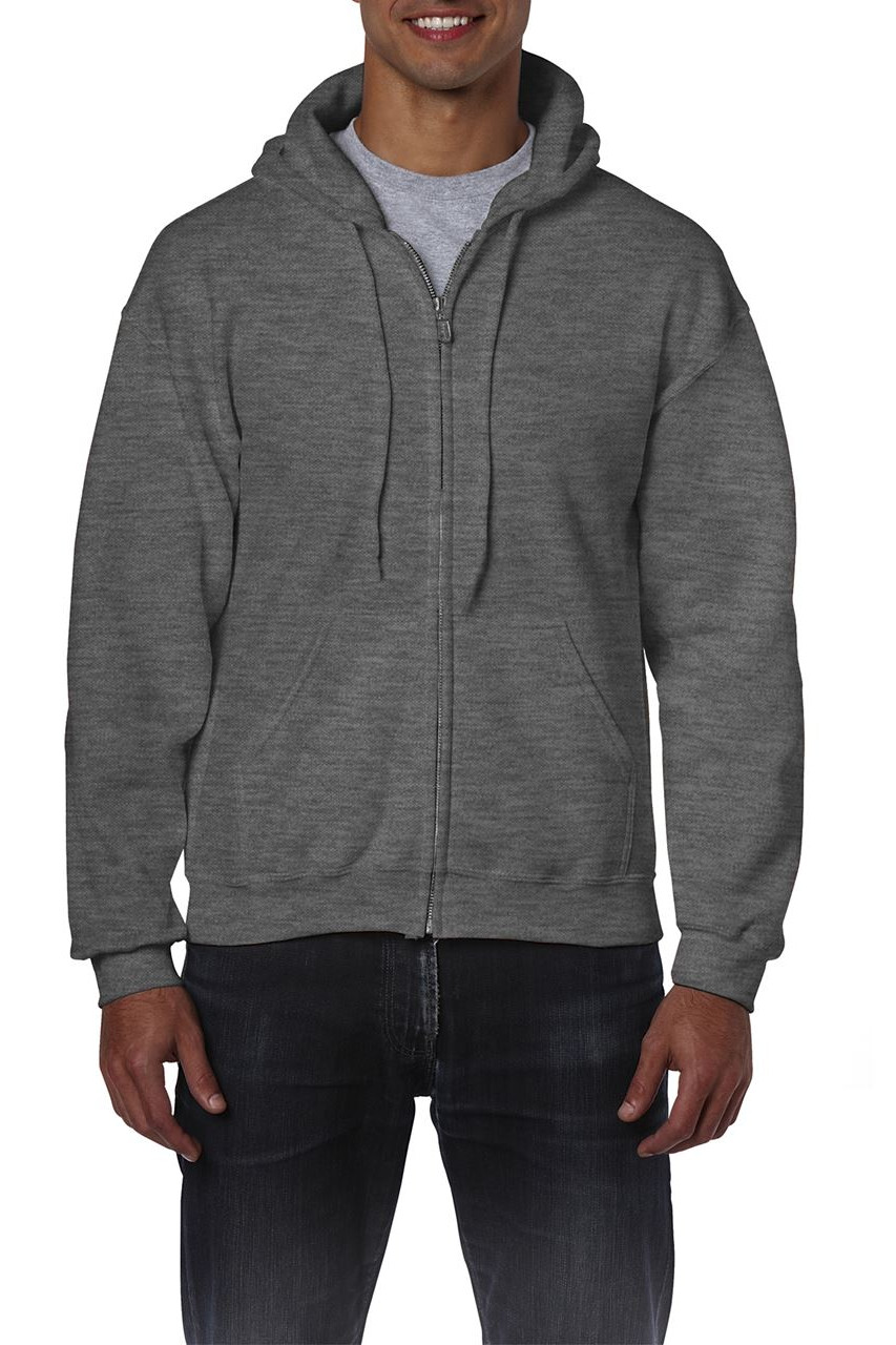 HEAVY BLEND™ ADULT FULL ZIP HOODED SWEATSHIRT