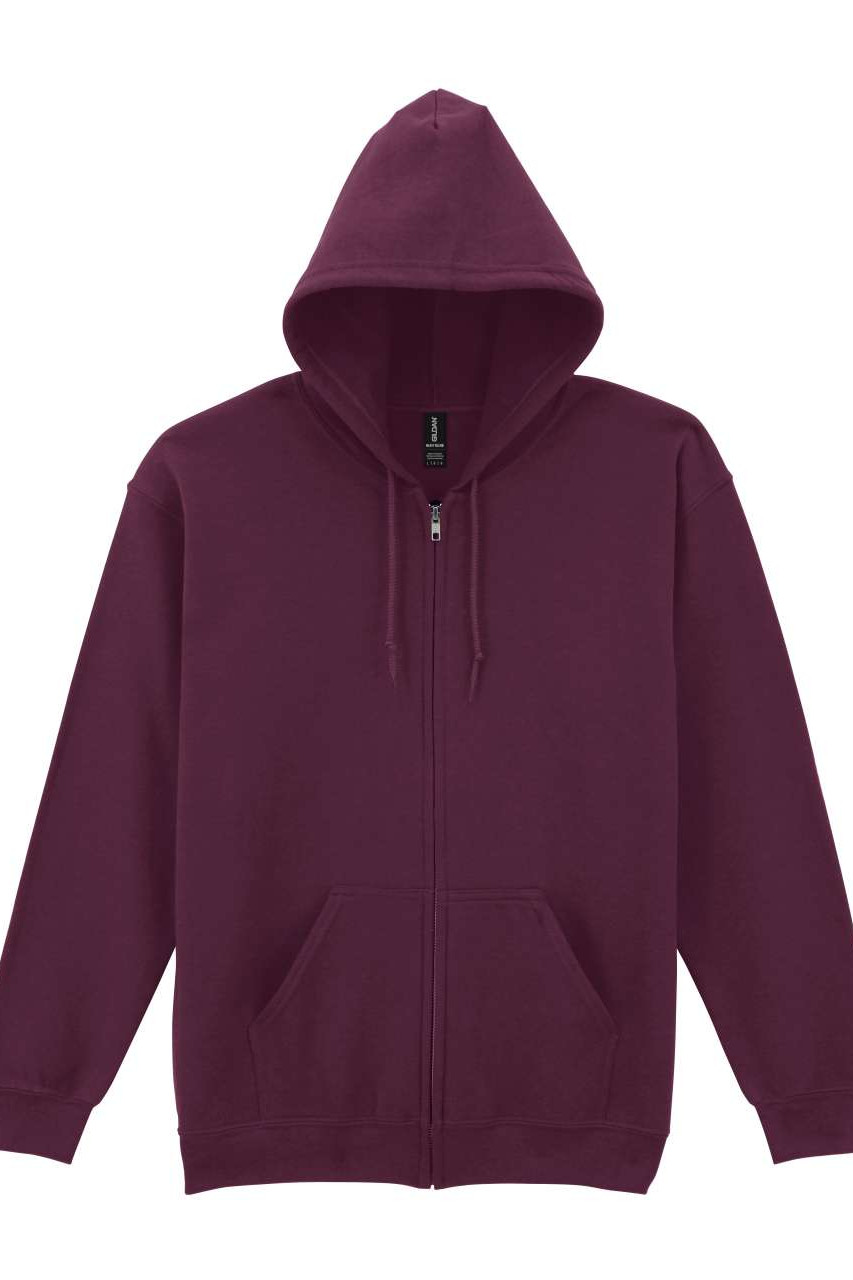HEAVY BLEND™ ADULT FULL ZIP HOODED SWEATSHIRT
