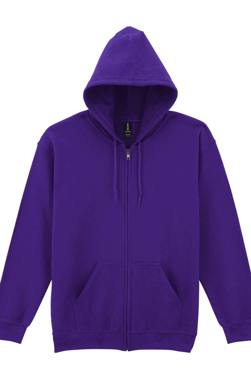 HEAVY BLEND™ ADULT FULL ZIP HOODED SWEATSHIRT