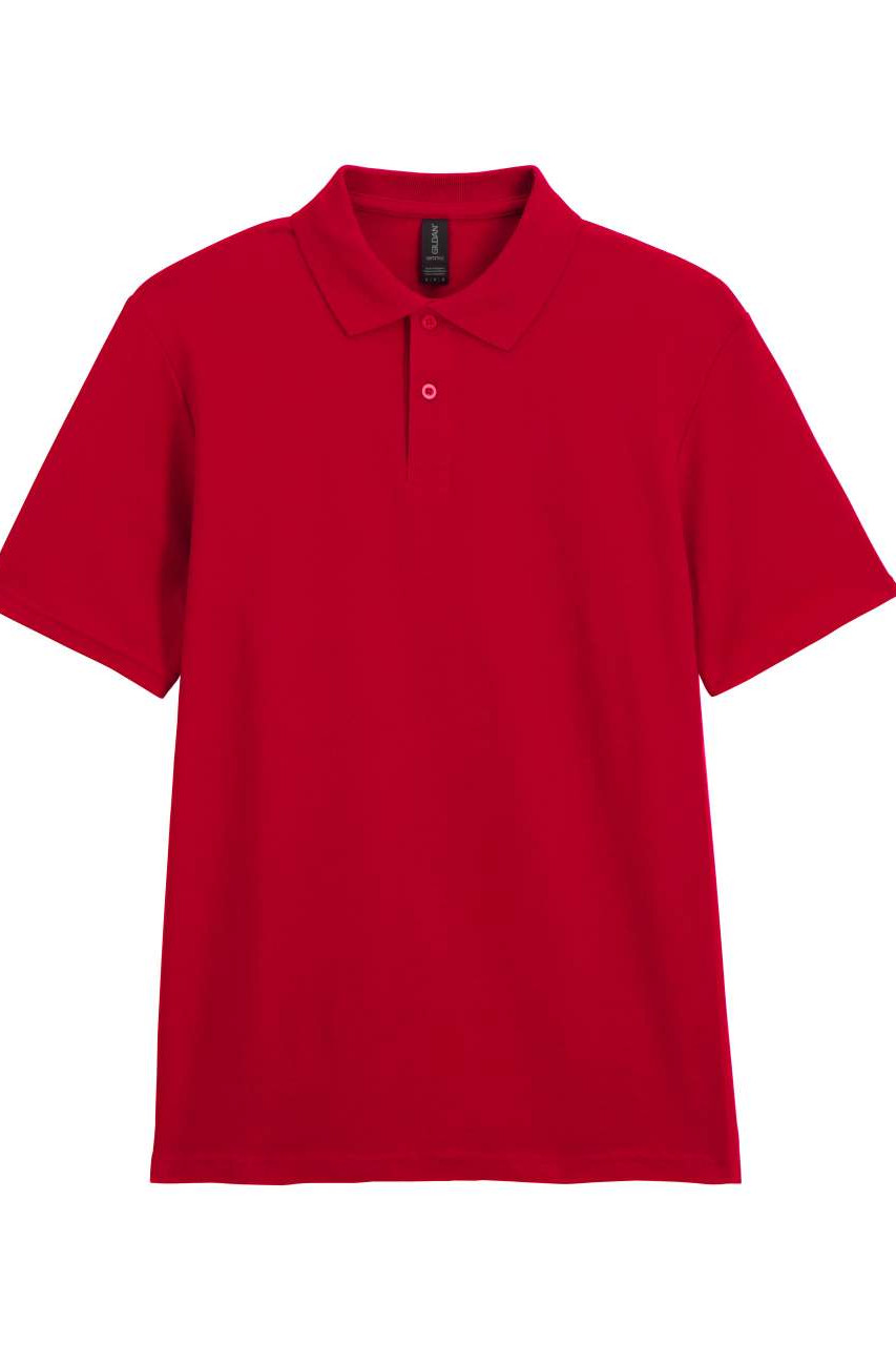 SOFTSTYLE® ADULT DOUBLE PIQUÉ POLO