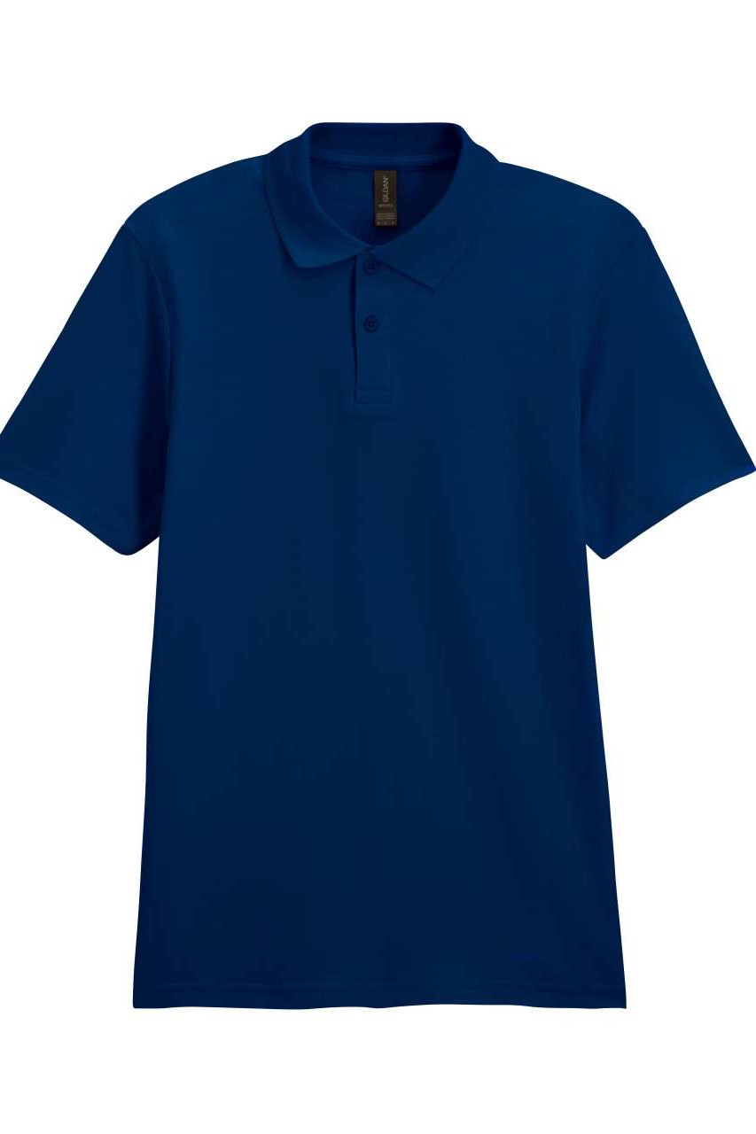 SOFTSTYLE® ADULT DOUBLE PIQUÉ POLO