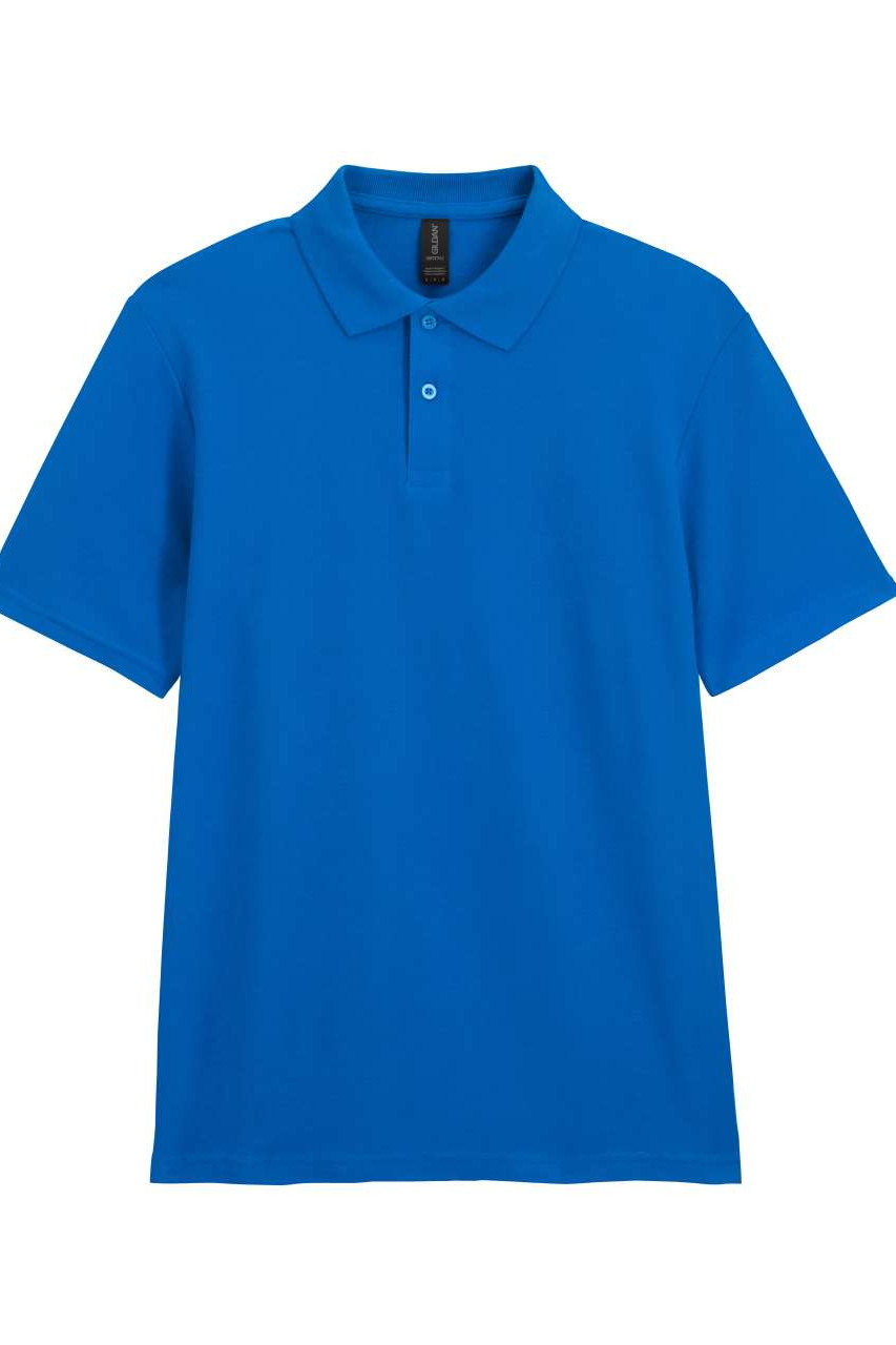 SOFTSTYLE® ADULT DOUBLE PIQUÉ POLO