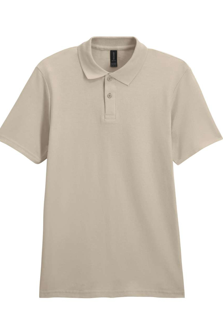 SOFTSTYLE® ADULT DOUBLE PIQUÉ POLO