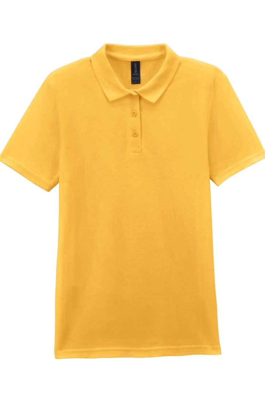 SOFTSTYLE™ LADIES' DOUBLE PIQUÉ POLO
